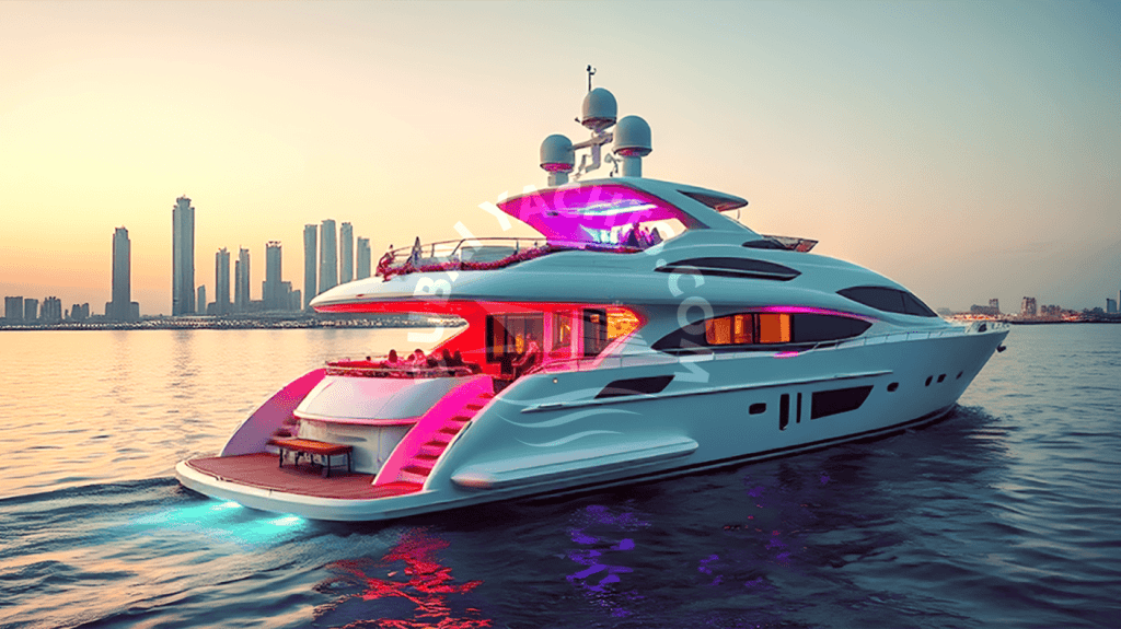 Luxury yacht rental packages